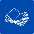 Graphic of an open book.