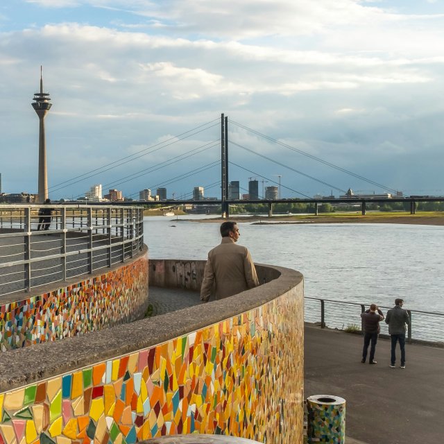 The Port of Düsseldorf.